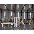 Horizontal stretch wrapping orbital Machine for steel pipe